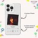 Personalized Music Plaque Phone Case – Custom Photo & Song Album Cover – Custom Case for iPhone 16 14 13 12 Pro Max & Galaxy S25 S24 – Gift for BFF or Music Lover