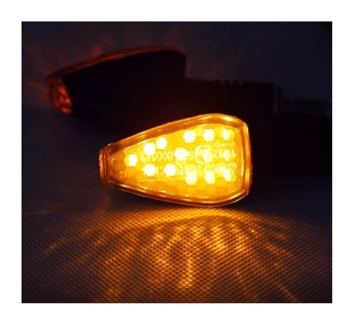 Clignotants pour moto 14led feux indicateurs de direction ambre 4 pcs - 4