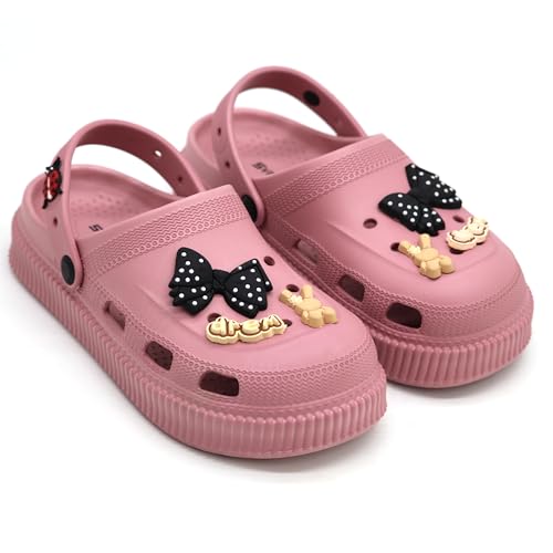 Image of SVAAR Fashionable Comfortable Lightweight Platform Heels Clogs for Women's | Cushioned Footwear | Lightweight Slip-ons | Waterproof Sandals for Women