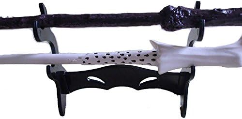 Miniatura 4 de Soporte de exhibición de dos nivelessoporte acrílico para Harry Potter Dumbledore Hermoine Magic Wand Collection Weasley Twinsespada samurai (no