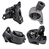 Woosphy 4x Engine Motor & Trans Mounts Set Replacement for Hyundai Entourage 2007-2010 Kia Sedona 2006-2014 3.5L 3.8L V6 218104D500 219104D500