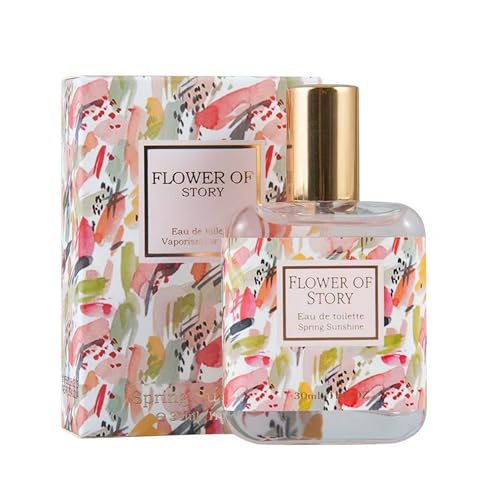 Girl Perfume Fruit Fragrance Fresh Fragrance Maiden Natural Lasting Student Eau de Toilette 1 Fl Oz (30ML, Spring light)