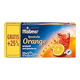 Meßmer Ländertee Spanische Orange | Vorteilspackung 20+5 Teebeutel | Früchtetee mit Orangen-Aroma