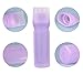 Yebeauty Root Comb Applicator Bottle, 2 Pack 6 Ounce Hair Oil Applicator Bottle for Hair Dye Bottle Applicator Brush with Graduated Scale- Purple