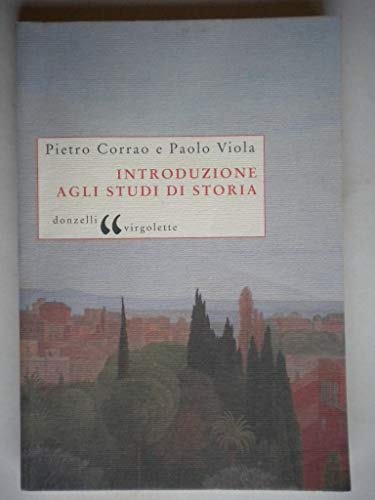  Introduzione agli studi di storia