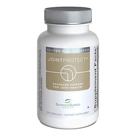 JointProtect - Support for Joint Health - Glucosamine Sulfate, Boswellia Serrata, Calcium Fructoborate, Curcumin, Vitamin C - 120 Capsules Cover