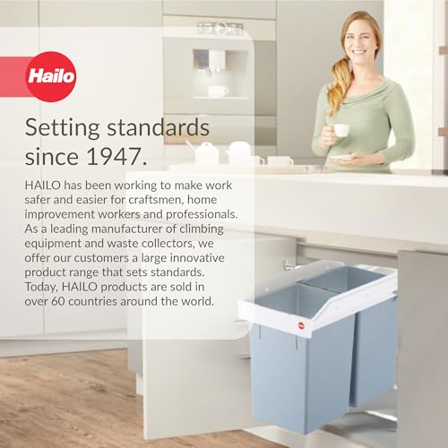Caneca de basura para cocina Hailo Multi-Box Duo L miniatura 5