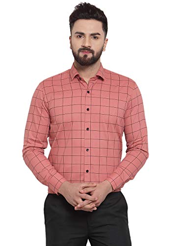 Image of JAINISH Men's Checked Formal Shirts.