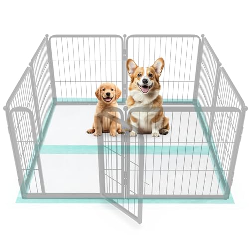 Image of FXW XXL Puppy Pee Pads, 5 Layer Super Absorbent & Leak Proof-Thickened | 51 inch x 29 inch, 20 Count, Fits FXW Metal Playpen, Pen Not Included