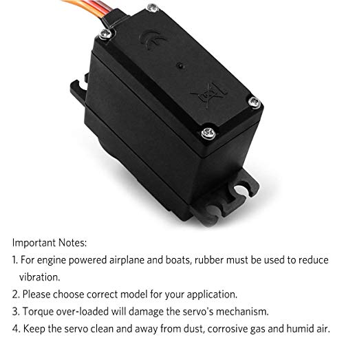 Deegoo-Fpv 4PCS MG996R [4-Pack] Mg996R 55G Metal Gear Torque Digital Servo Motor For Futaba Jr Rc Helicopter Car Boat Robot thumb #3