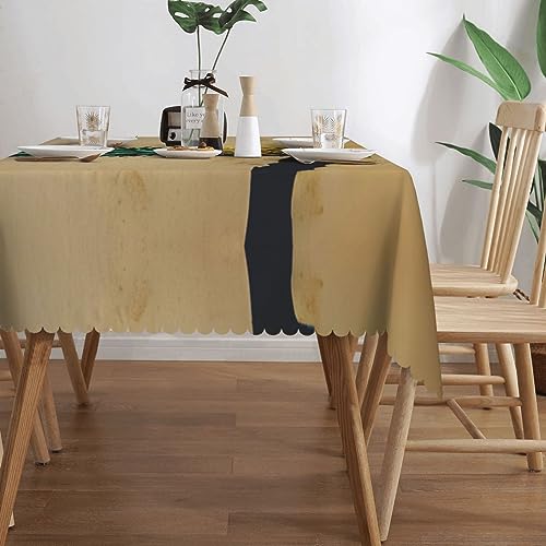 Nappe de table ananas résistante aux taches lavable 137x183 cm intérieur extérieur - 4