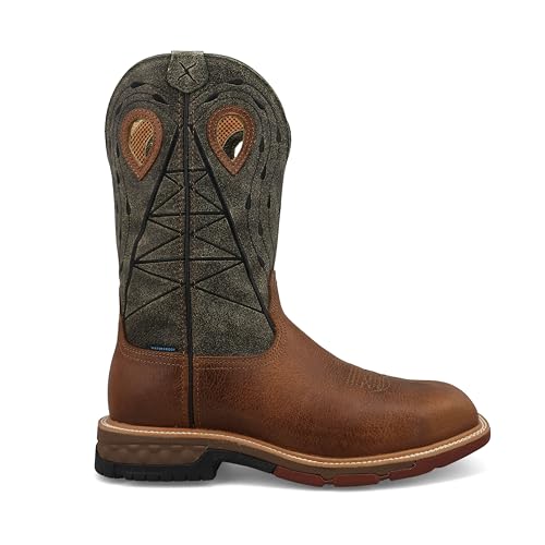 Image of Twisted X Men's12 Pull On Nano Composite Toe Waterproof Western Work Boot