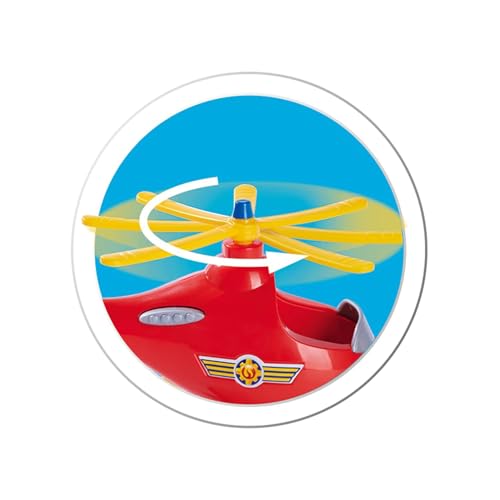 Hélicoptère Simba Mini Wallaby Sam le Pompier - vue 3
