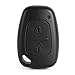 LAGE Ricambio Chiave Guscio Senza Lama e Viti Telecomando 2 Tasti per Renault Master Trafic Clio Twingo Megane Laguna Espace Kangoo Safrane Modus, Opel Vivaro Movano, Nissan Interstar