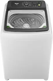 Lavadora de Roupas Consul 16kg Cesto Inox 12 programas Branco CWN16AB