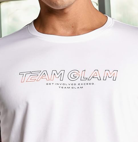 Image of XTEP Men Men's Training T Shirt with Soft Touch Comfort Stretch & Eco Friendly | Odour Control, Breathable & Lightweight Performance T Shirt