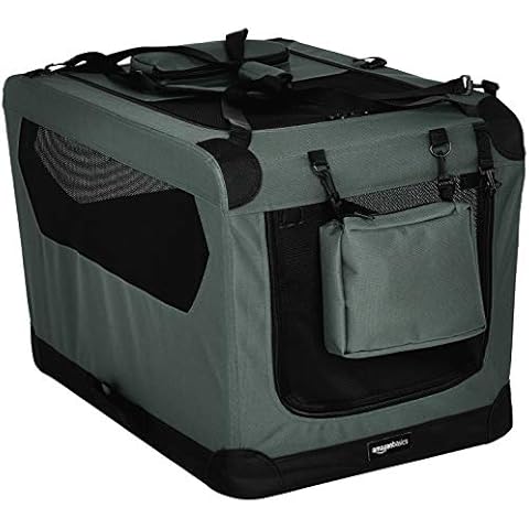 Amazon Basics - Transportín plegable de 30" para mascotas Cover