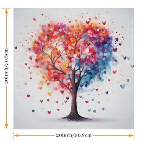 Servilletas de Tela Love Tree Set 6 Multicolor 50.5x50.5 cm miniatura 2