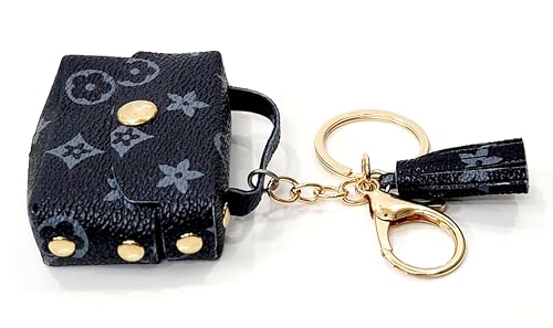 Image of JSR Designer Mini Bag Keychain with Tassel, Gold Chain, Multiple Patterns, Fashion Accessory For Car Bike Purses And Gifting