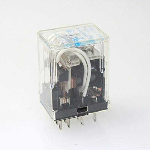 Aromat HC4-H-AC12V 4PDT 12VAC 5A 4 Form C Lug Relay Qty=1