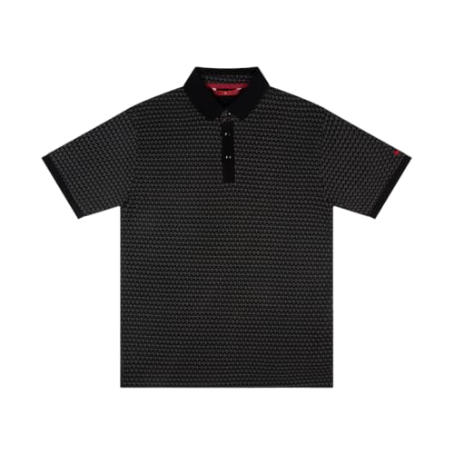 Image of LUDIC Core Polo T-Shirt, Dailymove Collection | Regular Fit | Stand-up Collars | 100% Organic Cotton, 240 GSM | Lightweight & Comfortable |Everyday Essential | Polo T-Shirt for Men