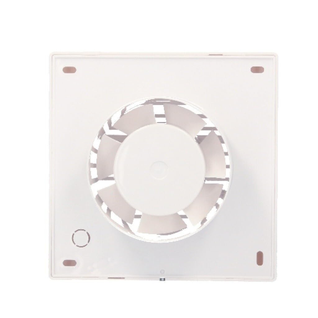 Extractor de aire con sensor de movimiento, diámetro 100mm, 15W, ideal para baños y cocinas para mejorar la ventilación y eliminar humedad.