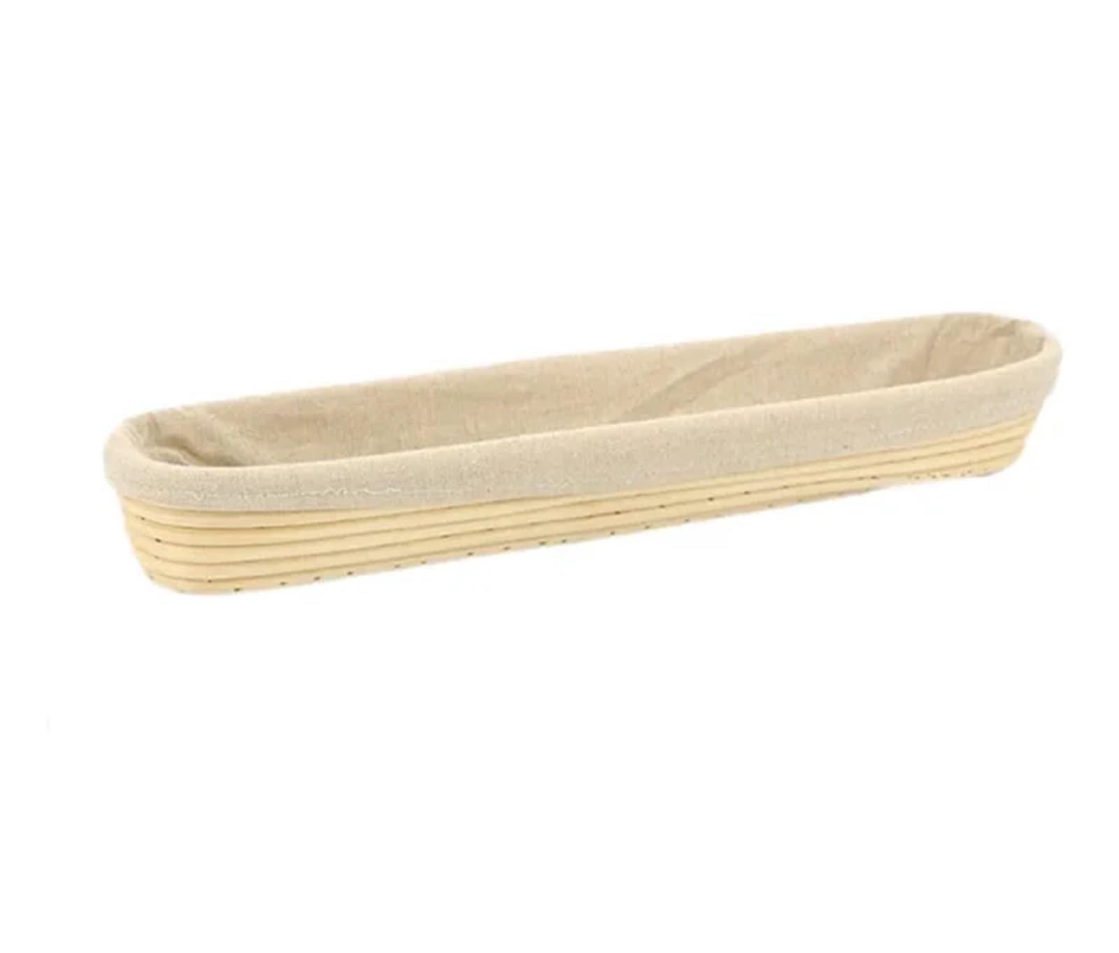 Cestino Per La Lievitazione Del Pane 1 pezzo di lievitazione del pane, cestini portaoggetti in rattan, organizer for stampo for pane, for reposteria Per Cuocere Il Pane(54.5x11x7.5cm)