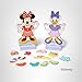Melissa & Doug Disney Minnie Mouse and Daisy Duck Deluxe Wooden Magnetic Dress-Up; 2 Fashion Dolls with Stands for Pretend Play, 52 Pieces - FSC Certified