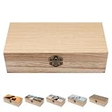 Yhtzpoa Caja de recuerdo de madera personalizada con tapa para añadir texto personalizado con imagen, cajas de recuerdos personalizadas para hombres y mujeres, regalos de cumpleaños de boda