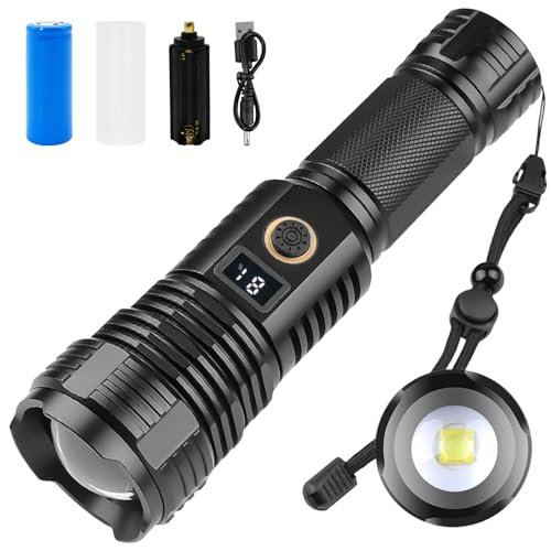 Tking LED Torches Super Bright 50000LM High Lumen Rechargeab