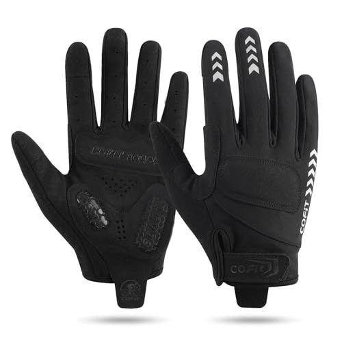 COFIT Guantes de Ciclismo y Bicicleta para Hombre Mujer - Guantes MTB Deportivos para Urbano, Entrenamiento, Ocio - Transpirables Ligeros Antideslizantes