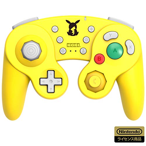 【任天堂ライセンス商品】ホリ ワイヤレスクラシックコントローラー for Nintendo Switch ピカチュウ【Nintendo Switch対応】