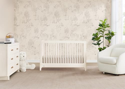 Image of babyGap Wren 4-in-1 Convertible Crib by Delta Children - Greenguard Gold Certified, Antique White