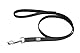 IDC Color & Gray gumierte Leine, 20 mm x 2 m mit Schlaufe und D-Ring, Schwarz-Grau