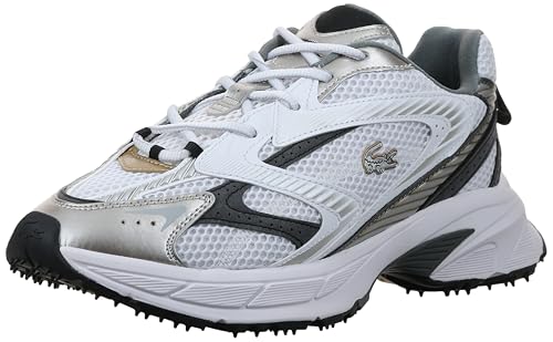 Baskets Lacoste Neo Shot blanc et argent pointure 44 pour homme