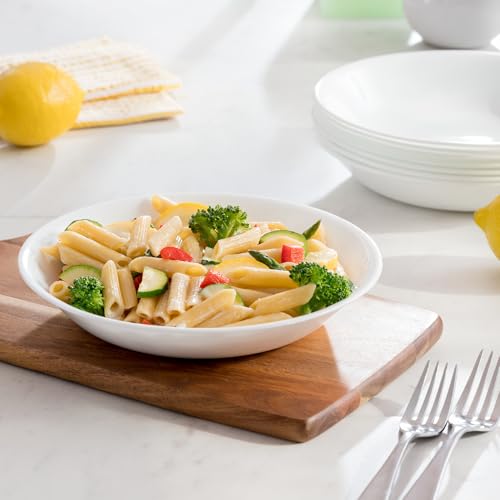 Corelle Winter Frost White 20 oz Pasta Bowl Pack of 6 by Corelle - Used condition - Image 3