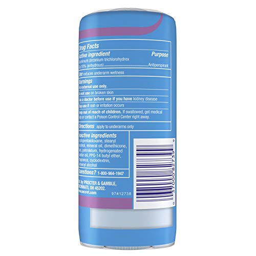 Image of Secret Antiperspirant and Deodorant for Women, 24hr Sweat & Odor Protection, PH Balanced Protection, Gentle on Skin, Invisible Solid, Clean Lavender Scent, 2.6 oz (Pack of 2)