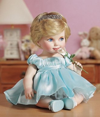 Princess Diana Porcelain Portrait Baby Doll | Desertcart Brunei