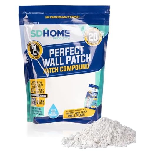 SDHome Perfect Wall Patch - Patch Compound - Drywall Repair and Hole Filler - Fast Drying Formula