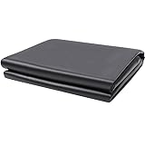 BUCKSHOT - 8FT - Abdeckung für Billardtische Snooker Billardtisch - Kunstleder - Wasserdicht - Abdeckplane – Schwarz