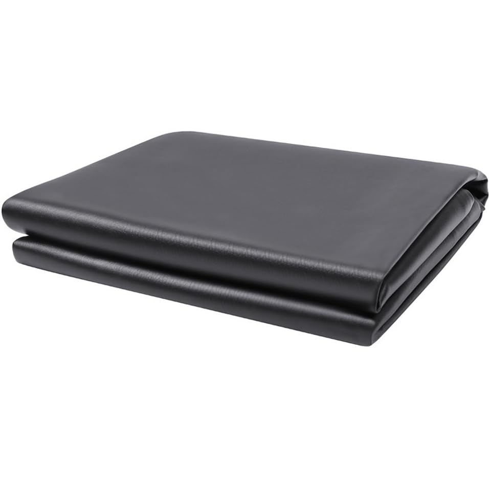 BUCKSHOT - 8FT - Abdeckung für Billardtische Snooker Billardtisch - Kunstleder - Wasserdicht - Abdeckplane – Schwarz