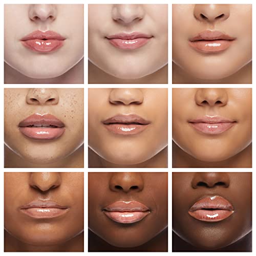 Ruby Kisses Broadway Vita-Lip Clear Lip Gloss (Mango Butter 3 Pack), Ultra-Hydrating & Soothing Formula with Multi-Vitamin Oils, High-Shine Non-Sticky Finish, Nourishing Glossy Lip Balm Softens Skin