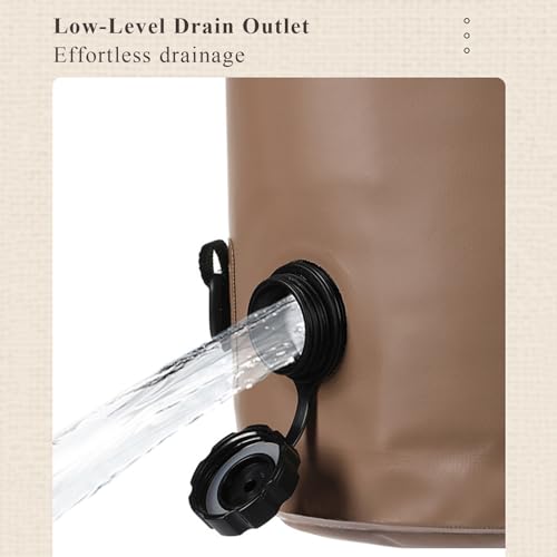 Bañera plegable portátil para pies con drenaje miniatura 5