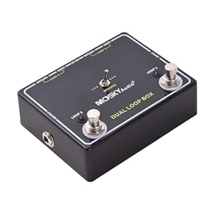 [True Bypass Footswitch] : Designed to preserve tone quality by removing signal-degrading pedals from the path when not in use, enhancing your overall sound dynamics. [Ultimate Flexibility] : Experience diverse tonal possibilities with the reverse fu...