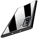 TOZO for Samsung Galaxy Note 10 Case, PC + TPU Clear Hard Back Panel Hybrid Ultra-Thin [ Slim Fit ] Protect Cover Shock Absorption Back-Transparent Bumper for Samsung Galaxy Note 10 [Black Edge]