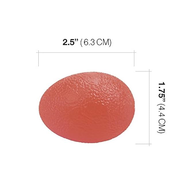 The Friendly Swede Stress Balls for Adults - 3 Squeeze Balls for Hand Therapy, Stress Relief & Strength; 3 Resistance Levels