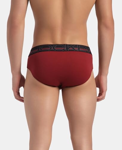 Image of Jockey US14 Men Super Combed Cotton Solid Brief with Ultrasoft Waistband (Colors & Prints May Vary)