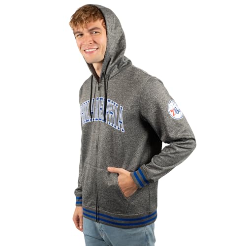 Sudadera con capucha para hombre chaqueta forro polar gris XXL