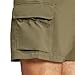 adidas Men's Tall Size Essentials Small Logo Cargo Chelsea Shorts, Olive Strata/Black