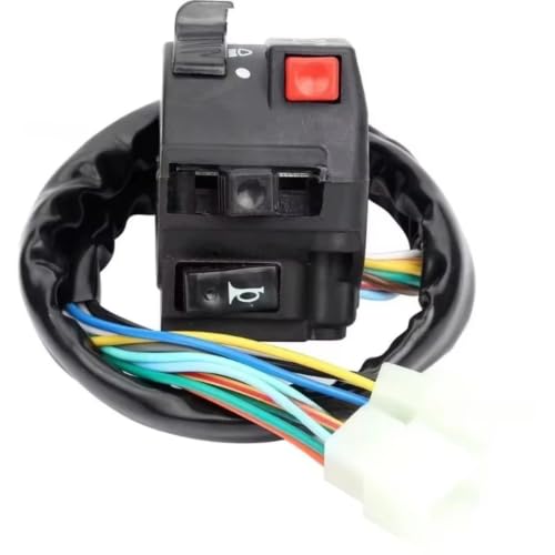 Commande de clignotants pour moto commutateur universel 12V tout-en-un
